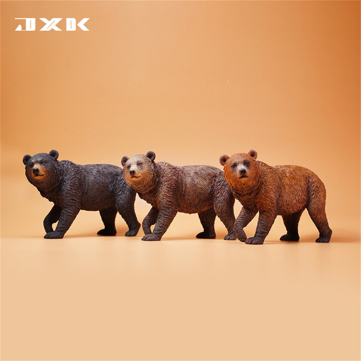 JXK 1/6 Little Brown Bear Model