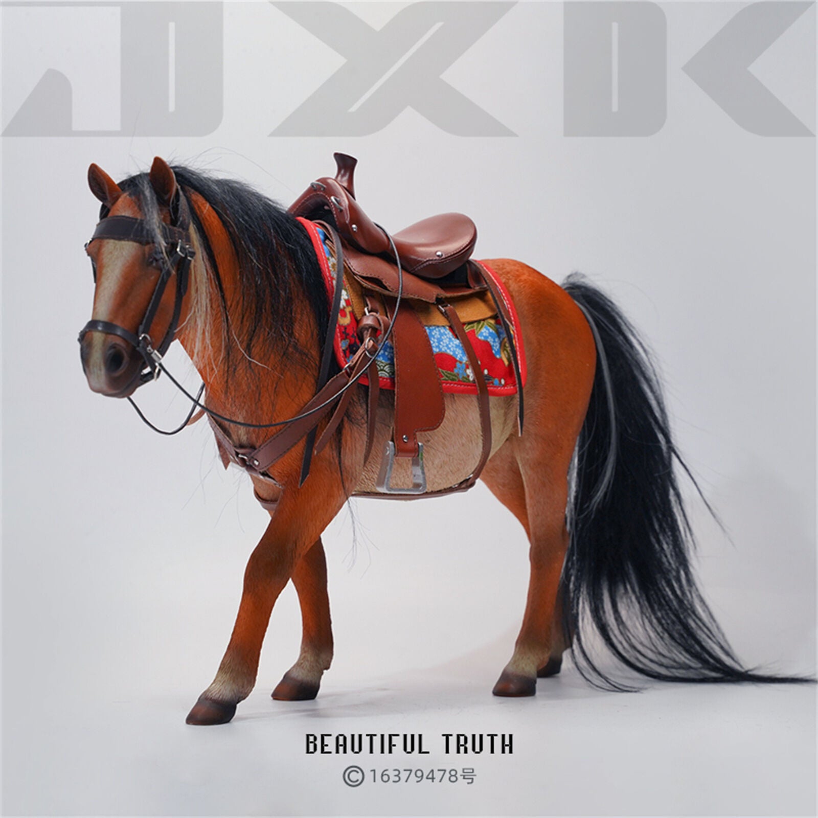 JXK 1/6 Mongolian Horse Model