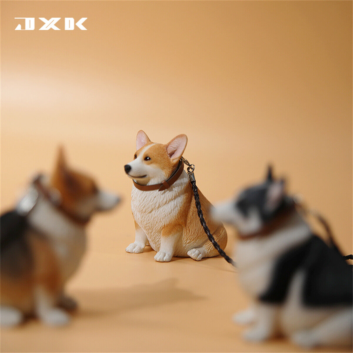 JXK 1/6 Fat Welsh Corgi Pembroke Model
