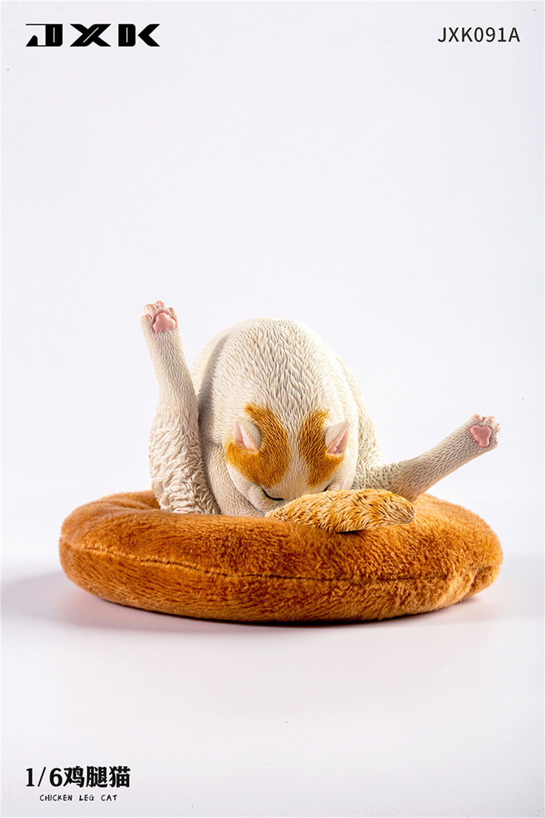 JXK 1/6 Chicken Leg Cat Model