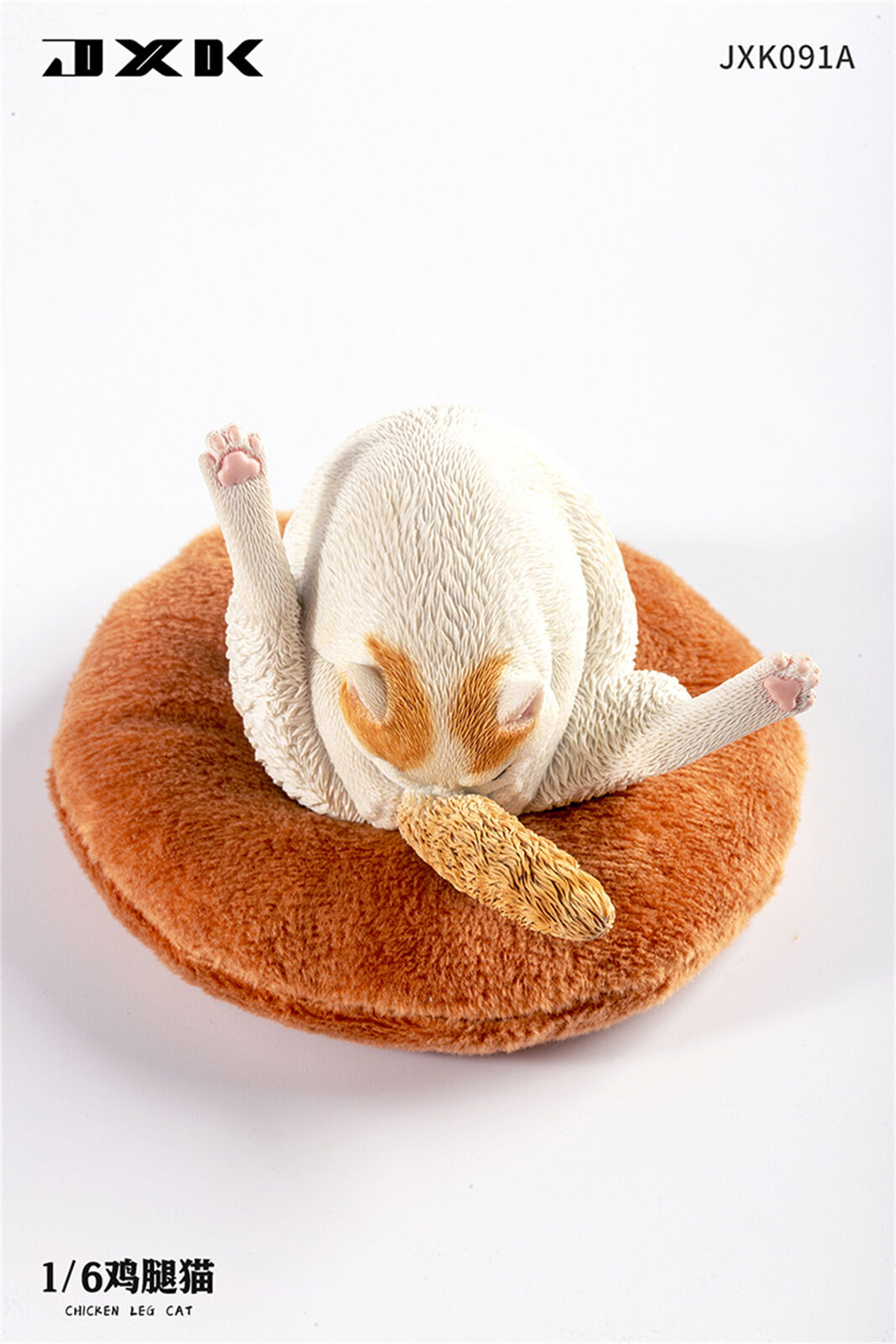 JXK 1/6 Chicken Leg Cat Model