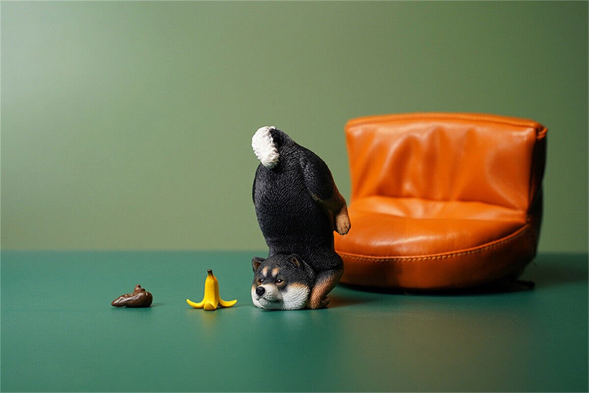 JXK 1/6 Planking Shiba Inu Model