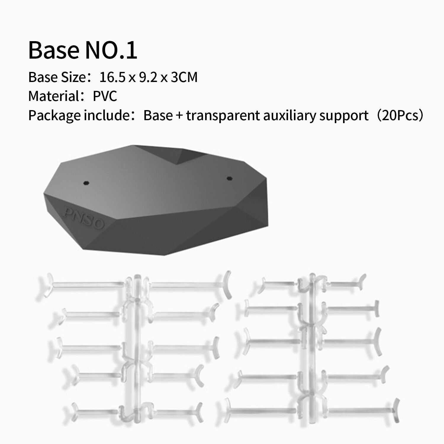 PNSO Transparent Auxiliary Support Base Model