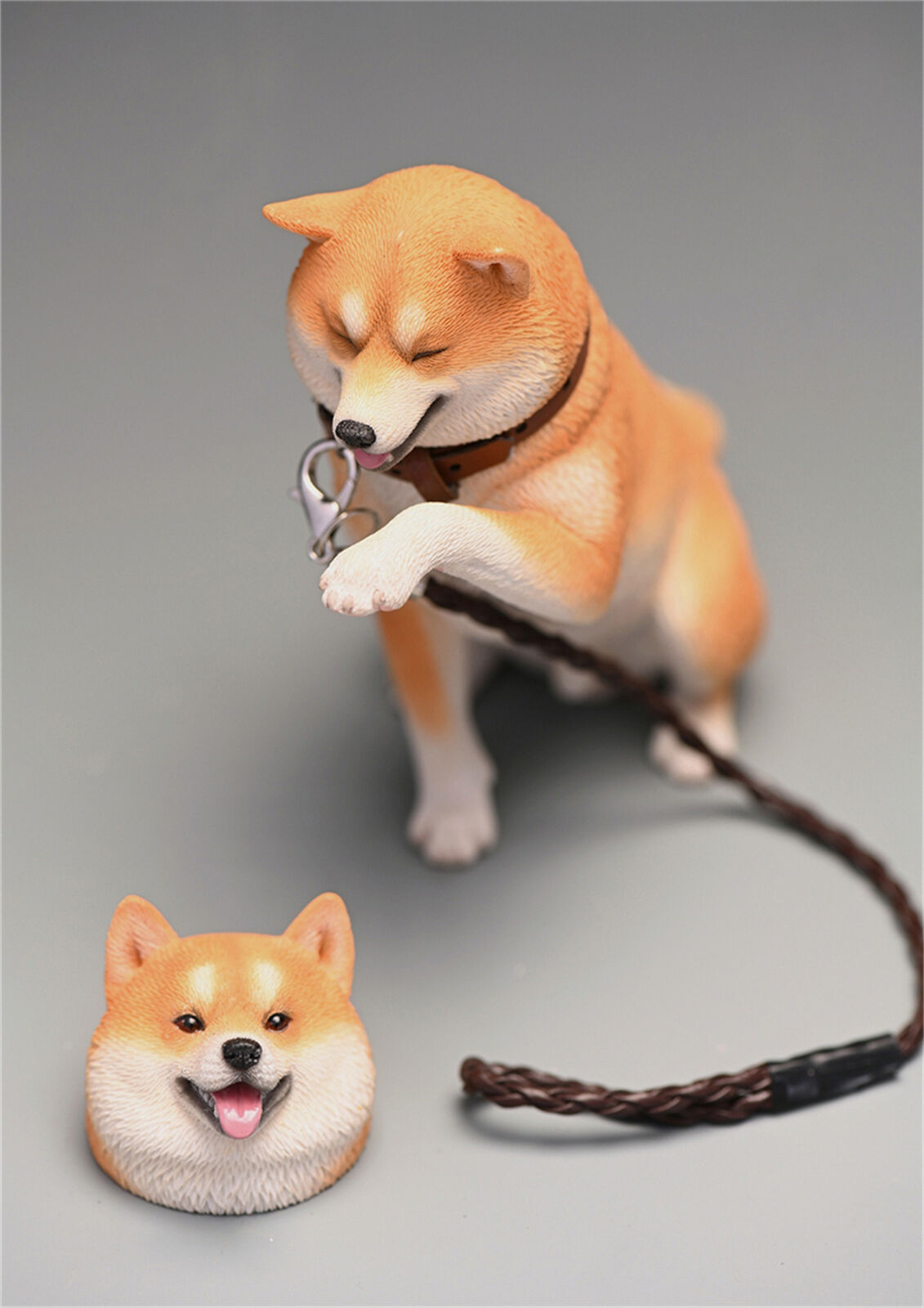 JXK 1/6 Play Cute Shiba Inu Model