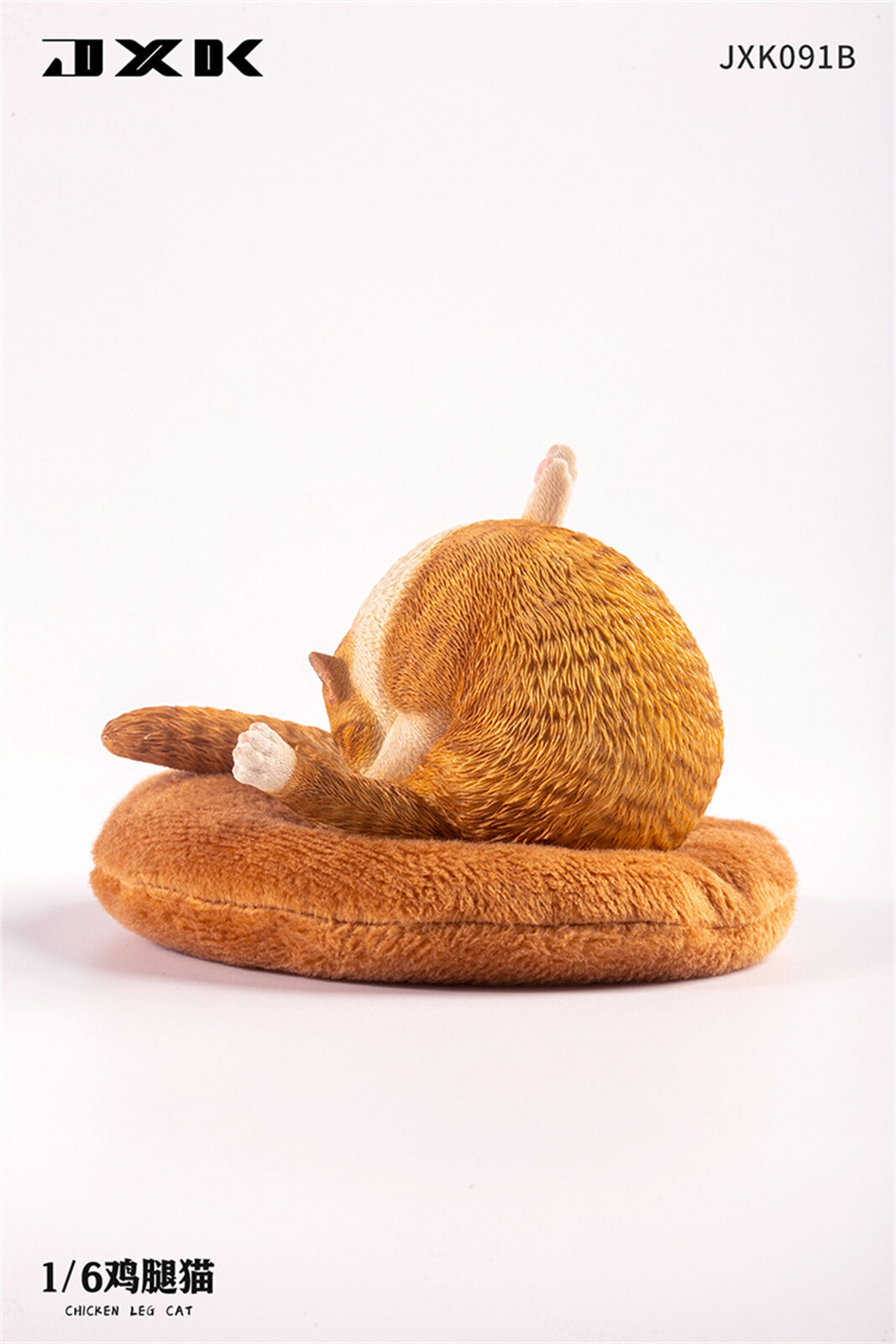 JXK 1/6 Chicken Leg Cat Model