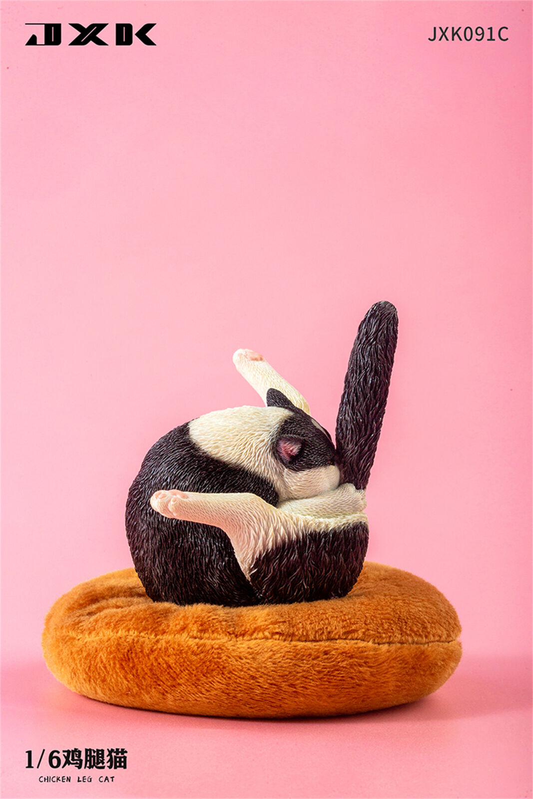 JXK 1/6 Chicken Leg Cat Model