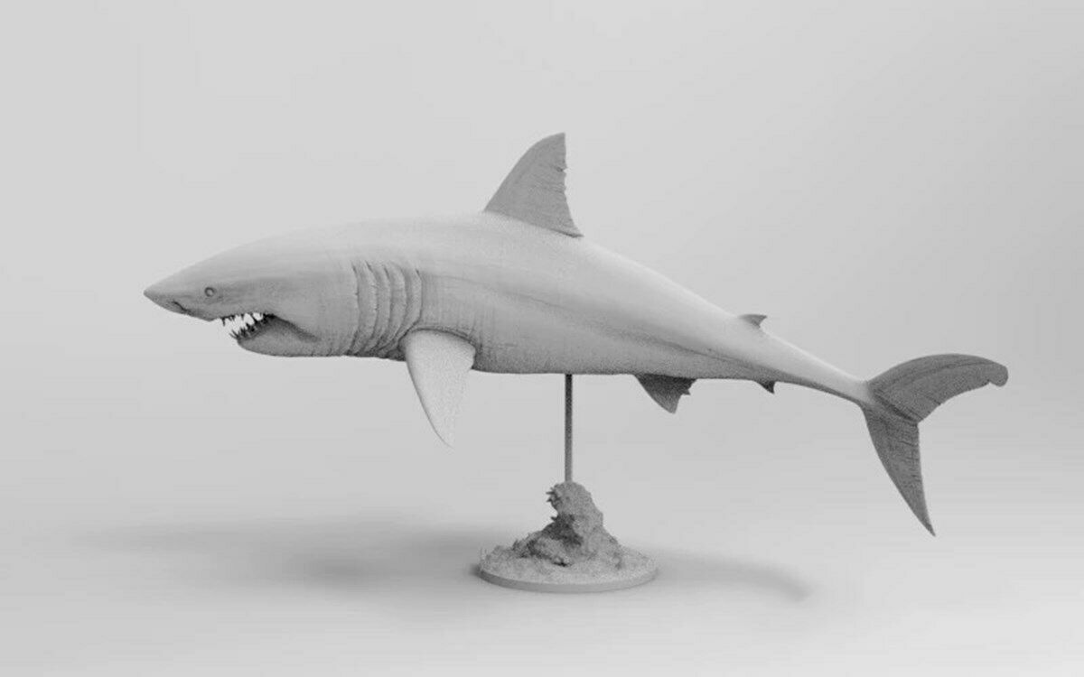 Rheic 1/35 Cretoxyrhina Model