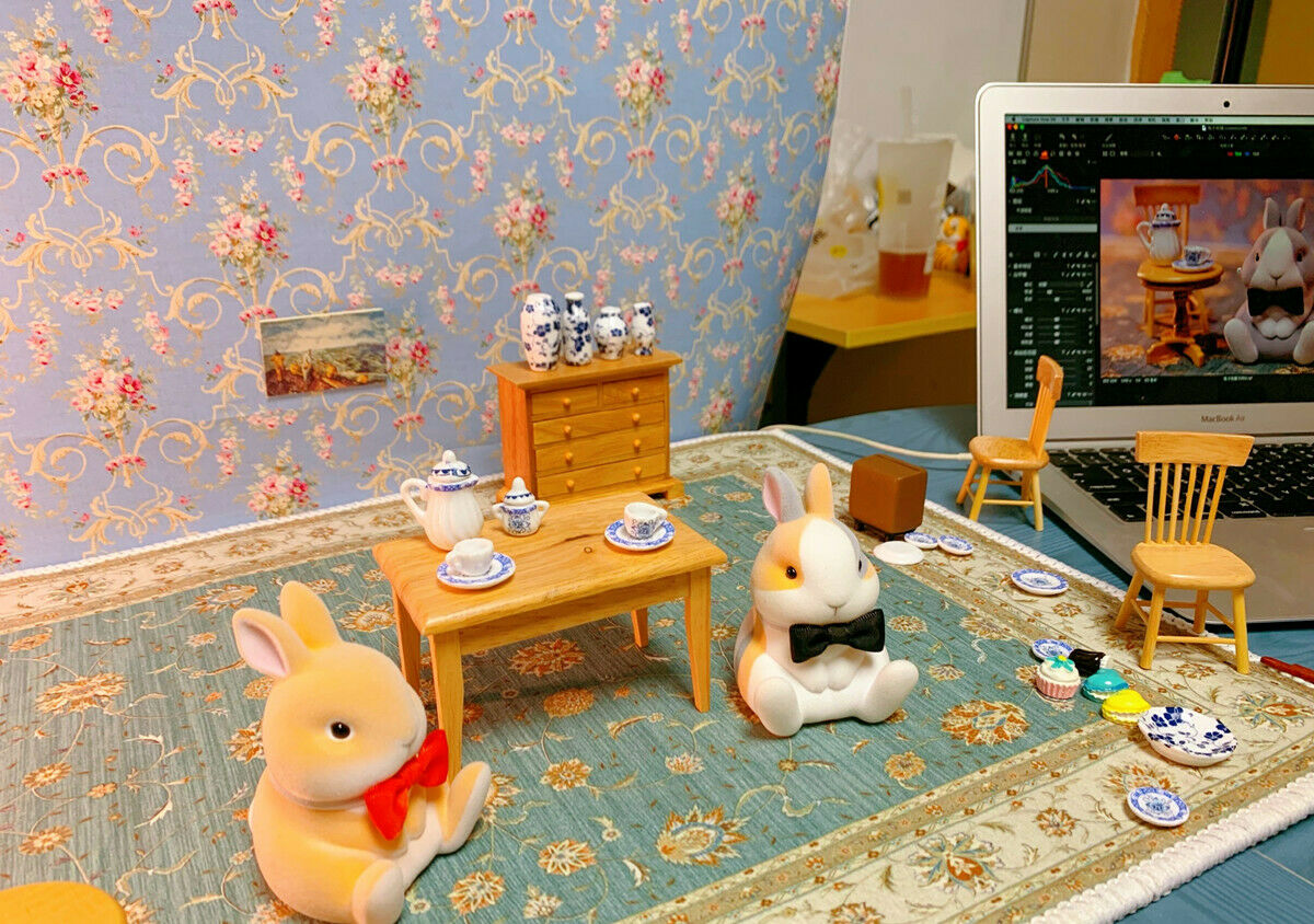 Fluff Rabbit Blind Box Model