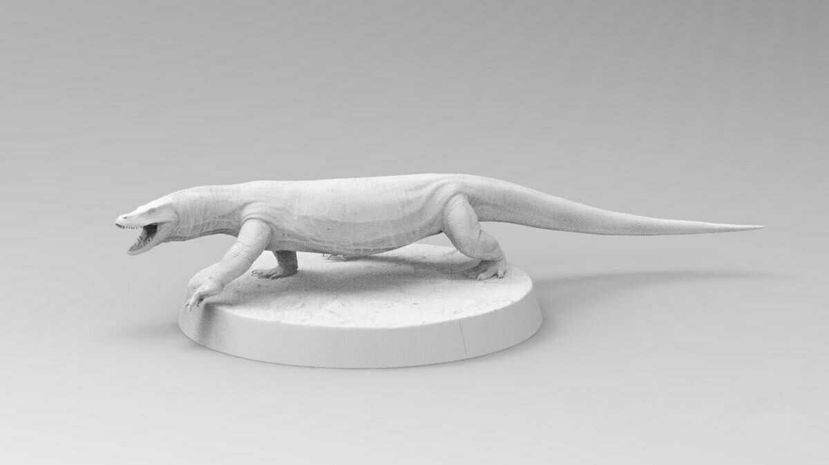 Rheic 1/35 Varanus Poesty Model