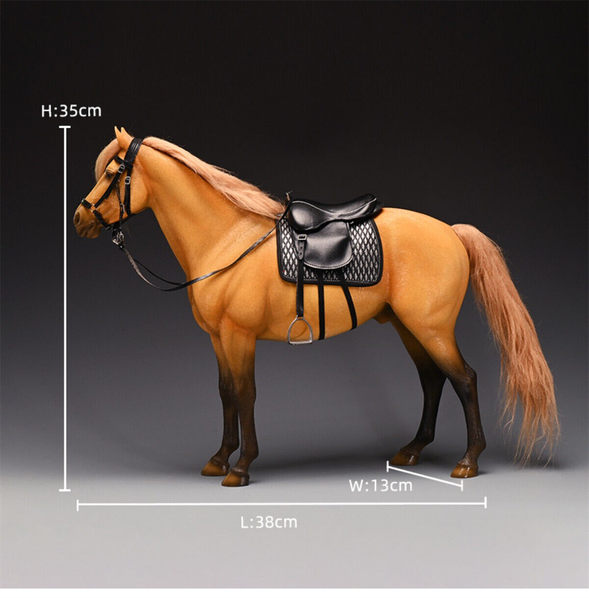 JXK 1/6 Dutch Warmblood Horse Model