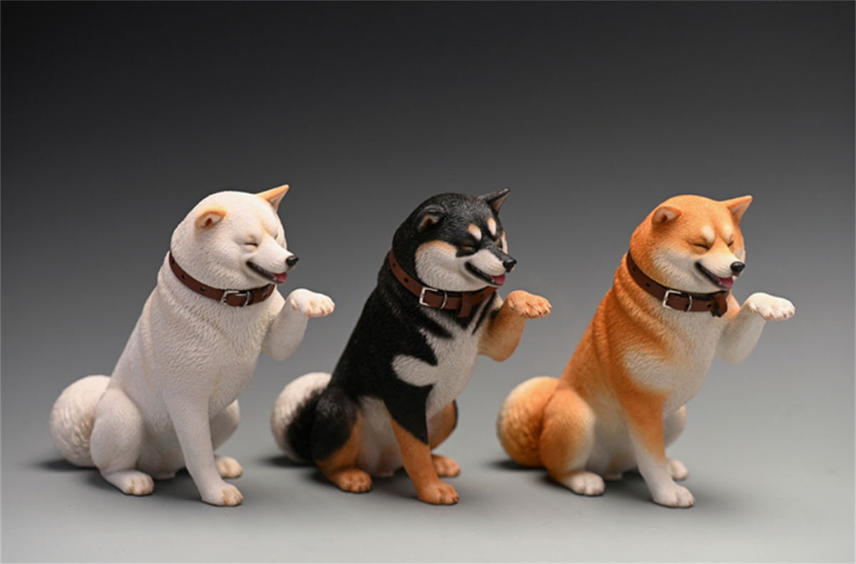 JXK 1/6 Play Cute Shiba Inu Model