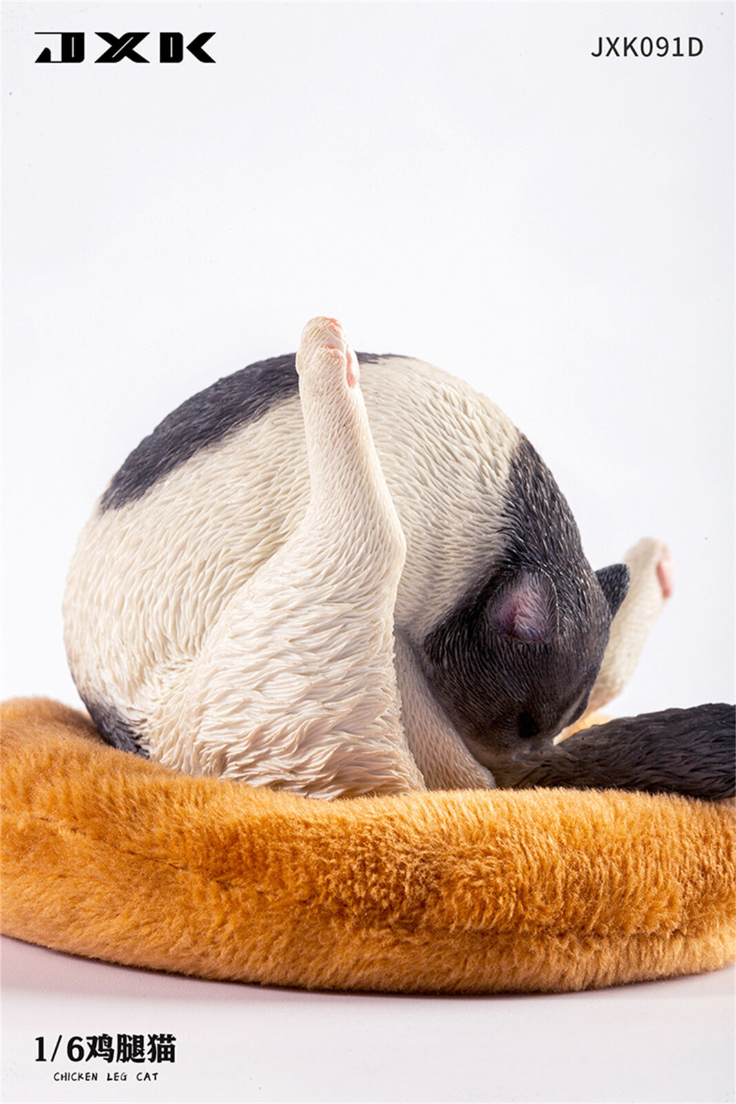 JXK 1/6 Chicken Leg Cat Model