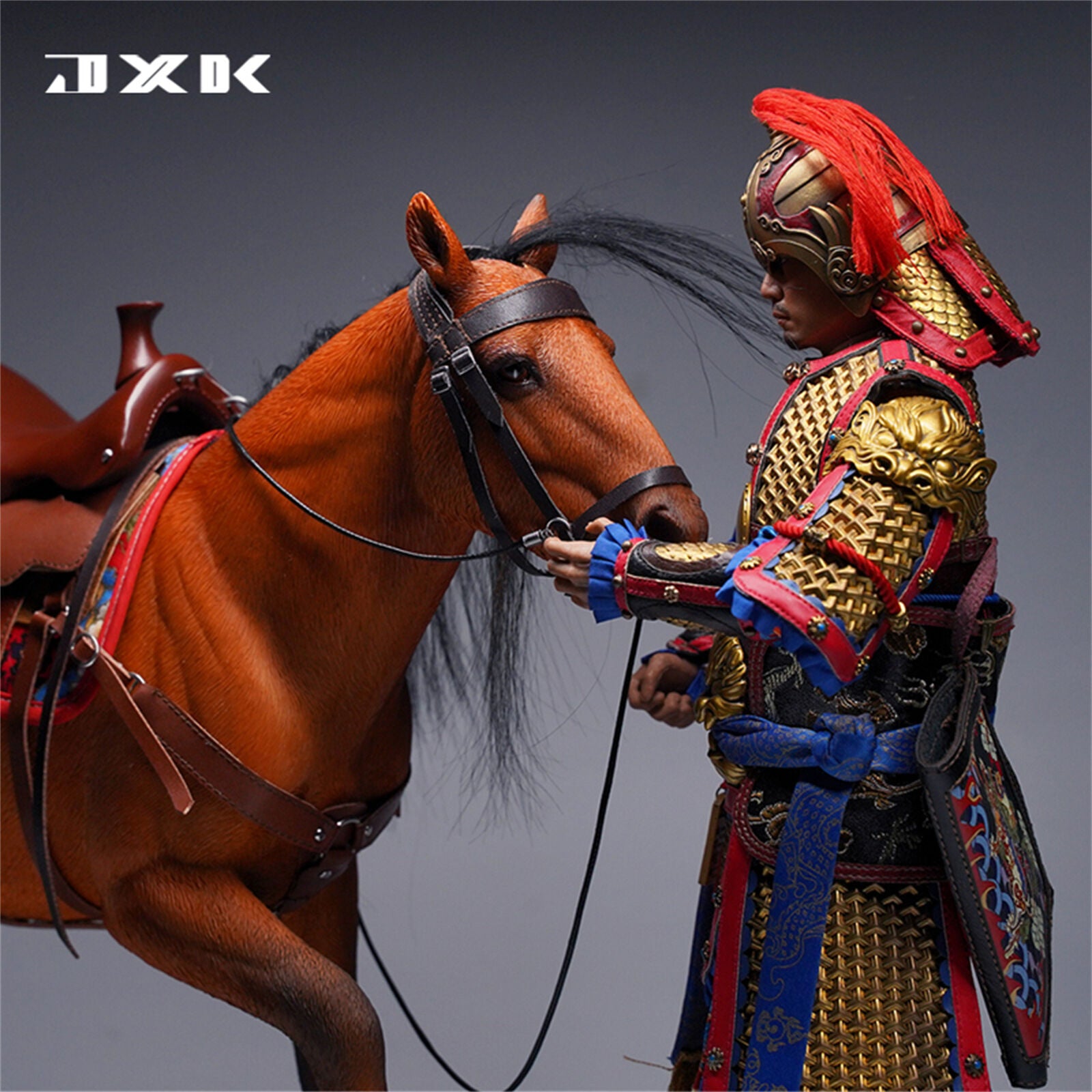 JXK 1/6 Mongolian Horse Model