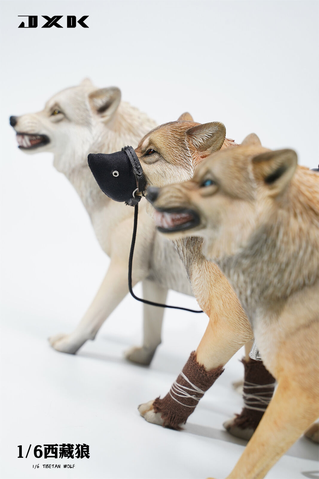 JXK 1/6 Tibetan Wolf Model