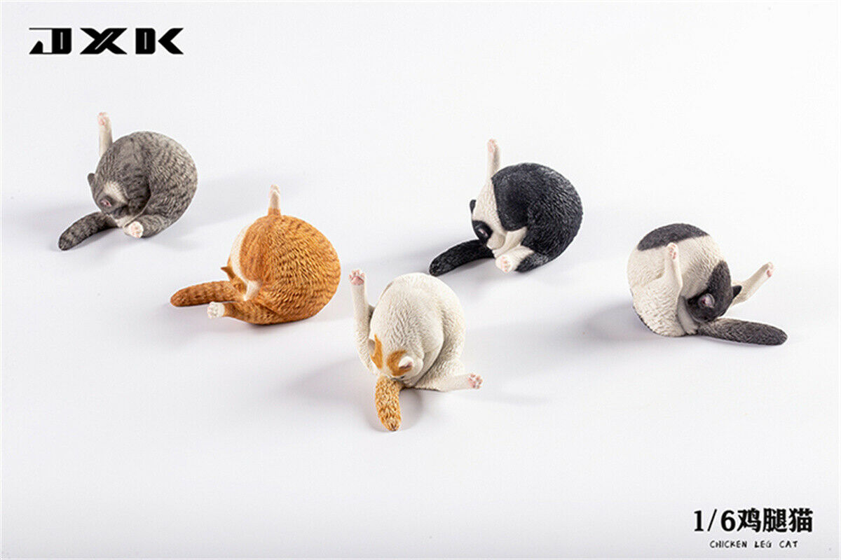 JXK 1/6 Chicken Leg Cat Model