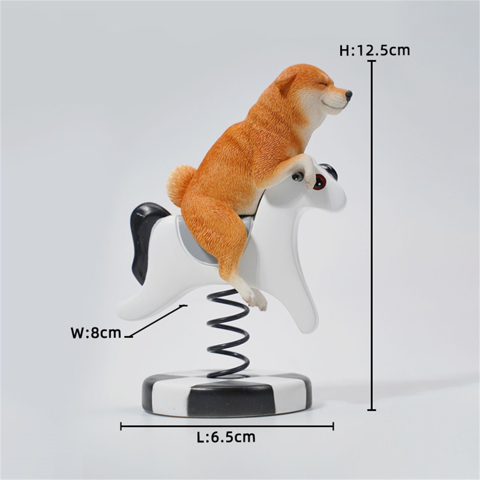 JXK 1/6 Rocking Horse Shiba Inu 2.0 Model