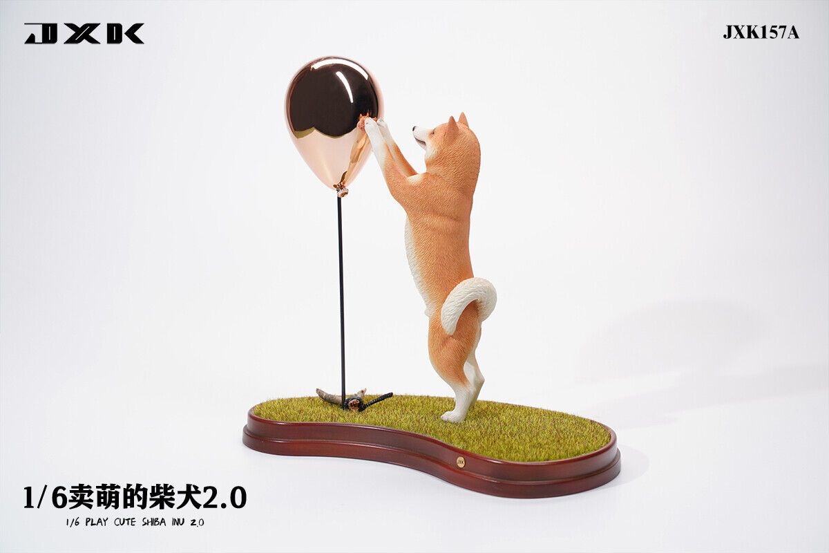 JXK 1/6 Play Cute Shiba Inu Model