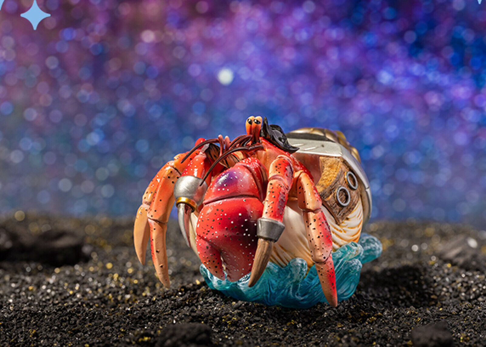 KONGZOO Summer Hermit Crab Model