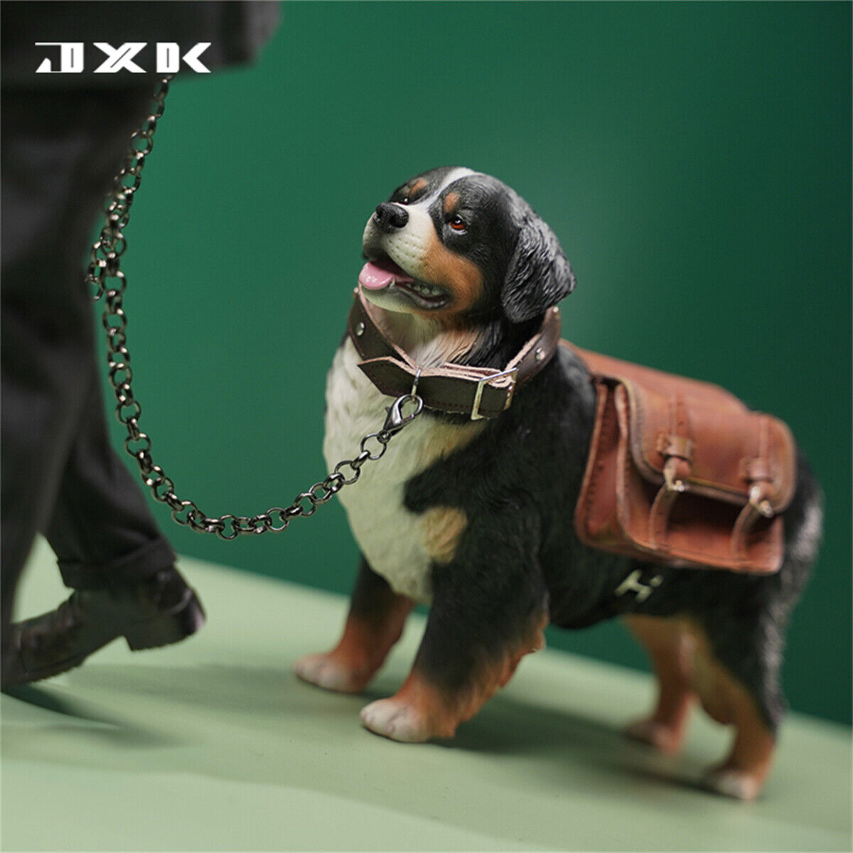 JXK 1/6 Bernese Mountain Dog Model