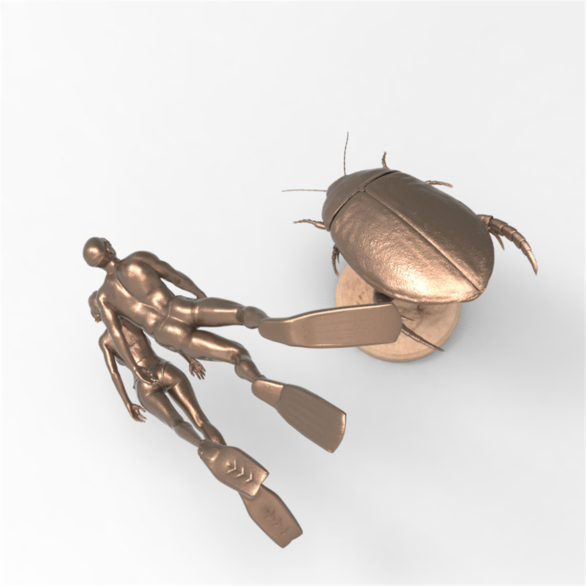 Rheic 1/35 Dytiscus Model