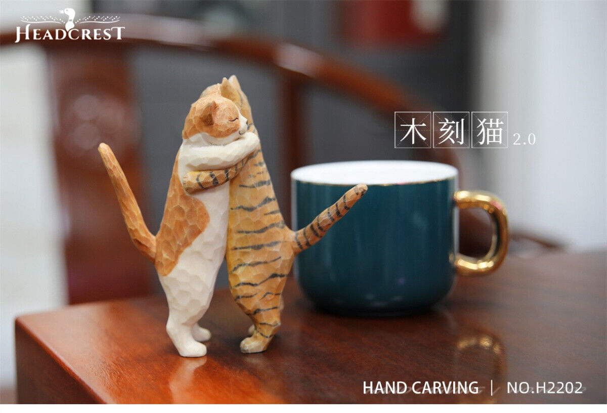 HEADCREST Woodcut Cat 2.0 Model