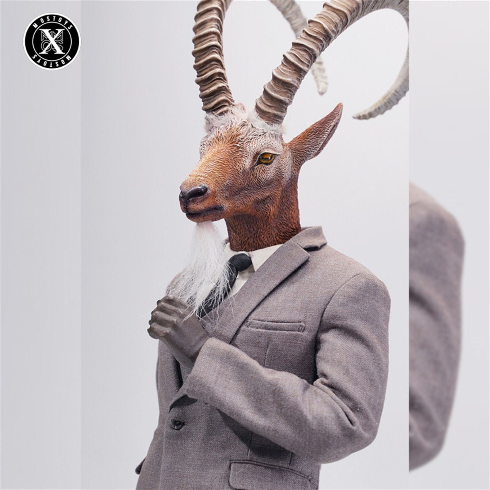 Mostoys 1/6 Siberian Ibex Head Figure
