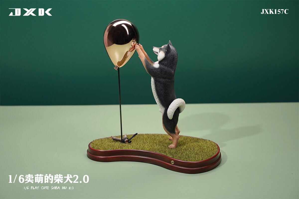 JXK 1/6 Play Cute Shiba Inu Model