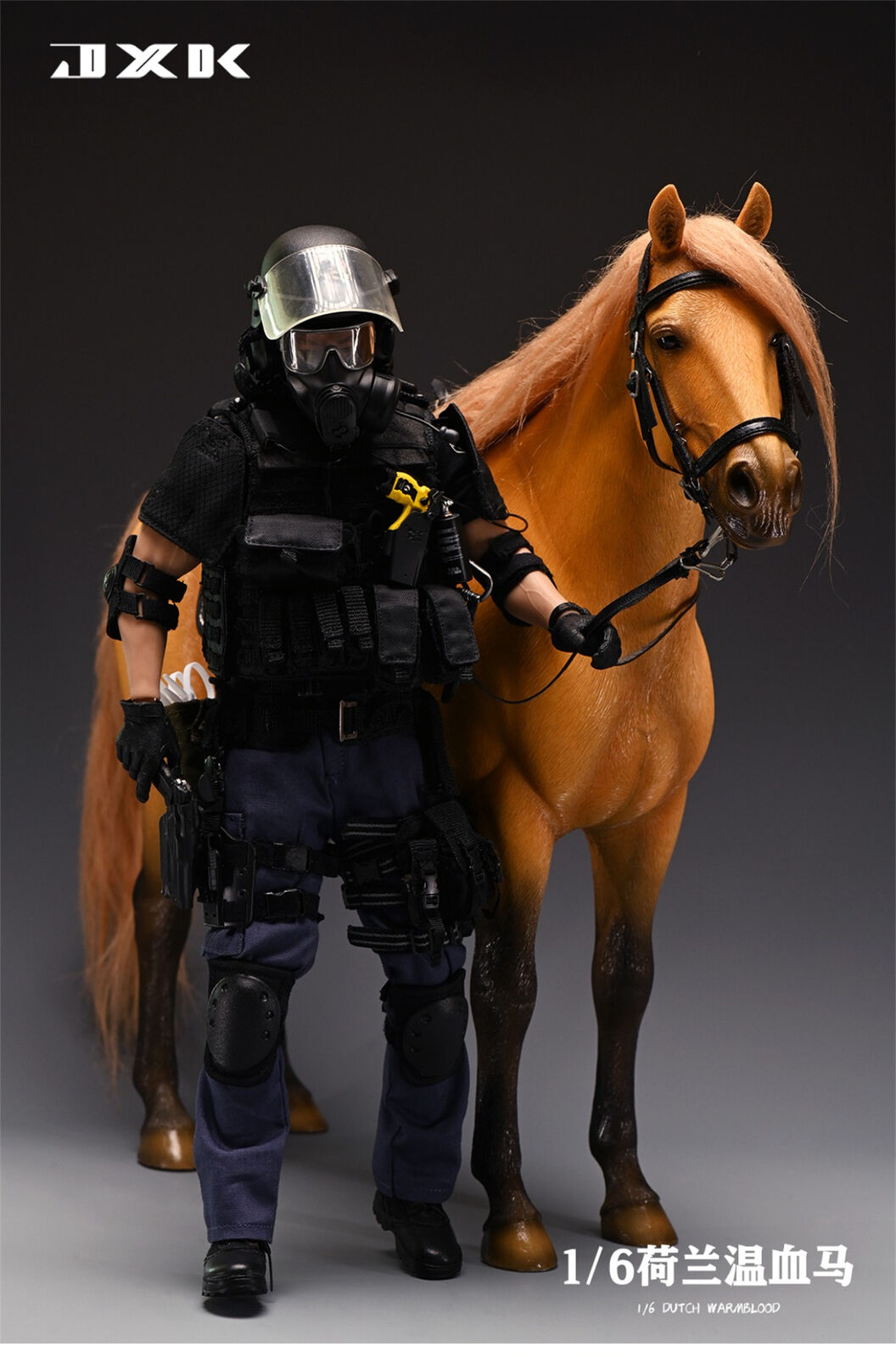 JXK 1/6 Dutch Warmblood Horse Model