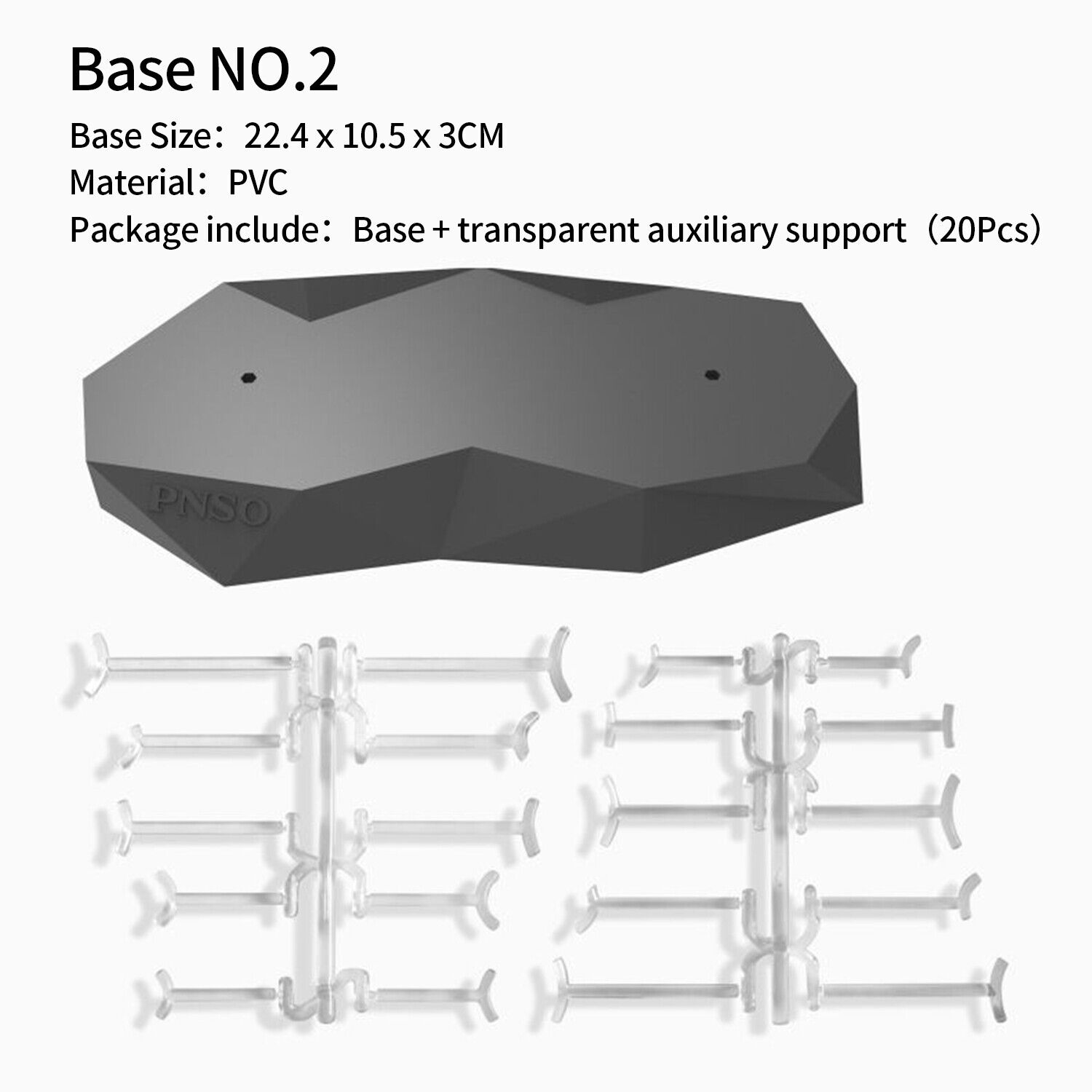 PNSO Transparent Auxiliary Support Base Model