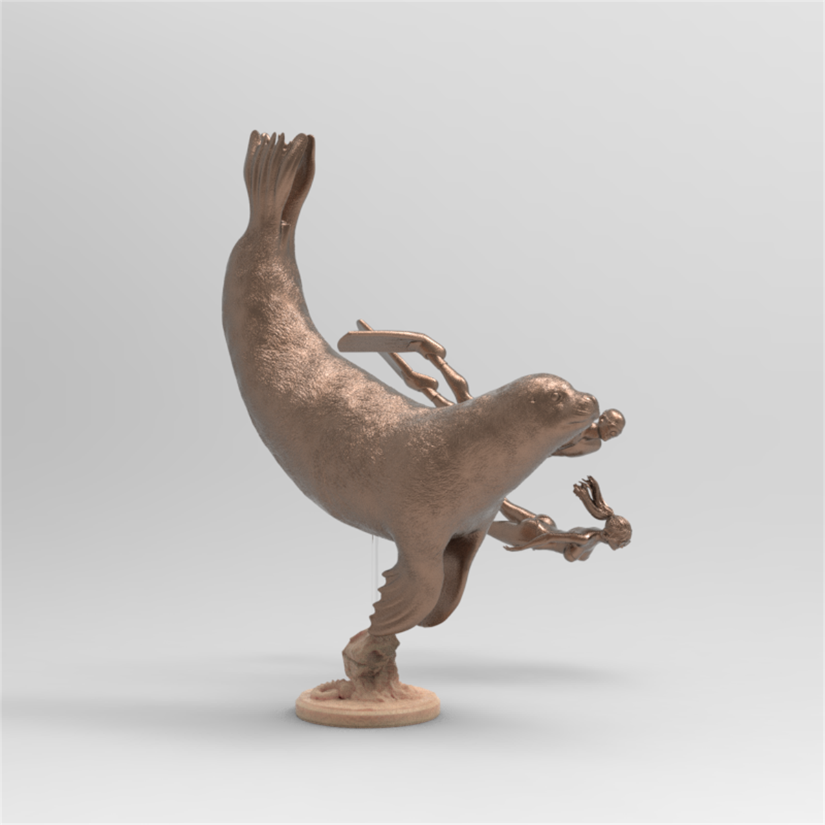 Rheic 1/35 Hydrurga Leptonyx Model