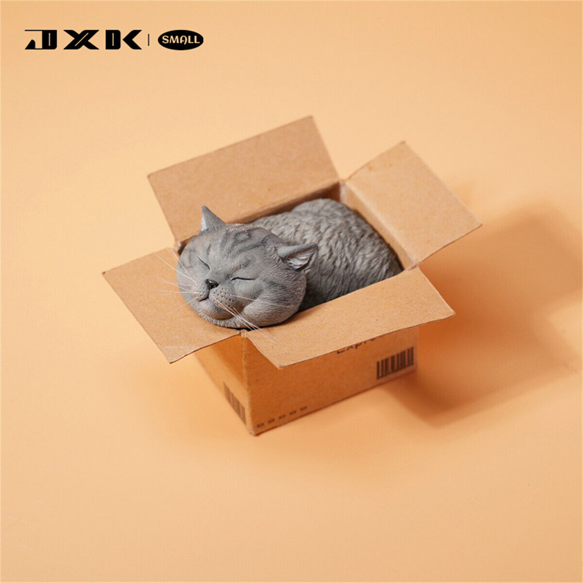 JXK The Cat In The Delivery Box Model