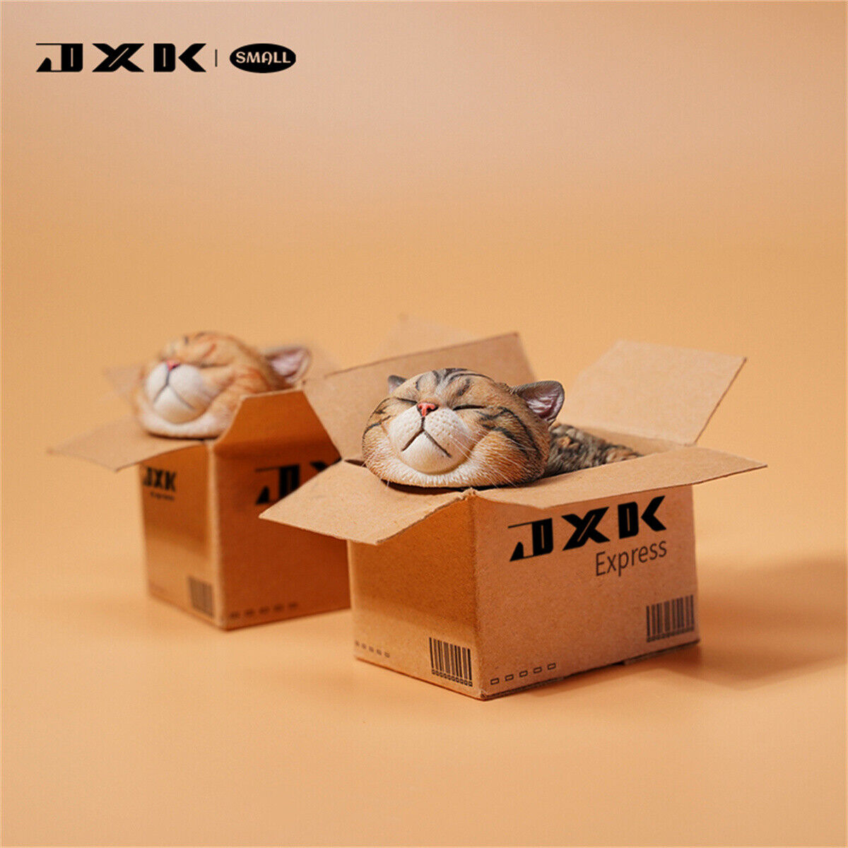 JXK The Cat In The Delivery Box Model