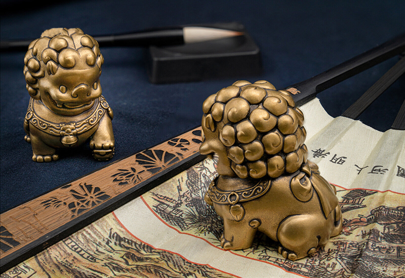 KONGZOO Brass Lion Model