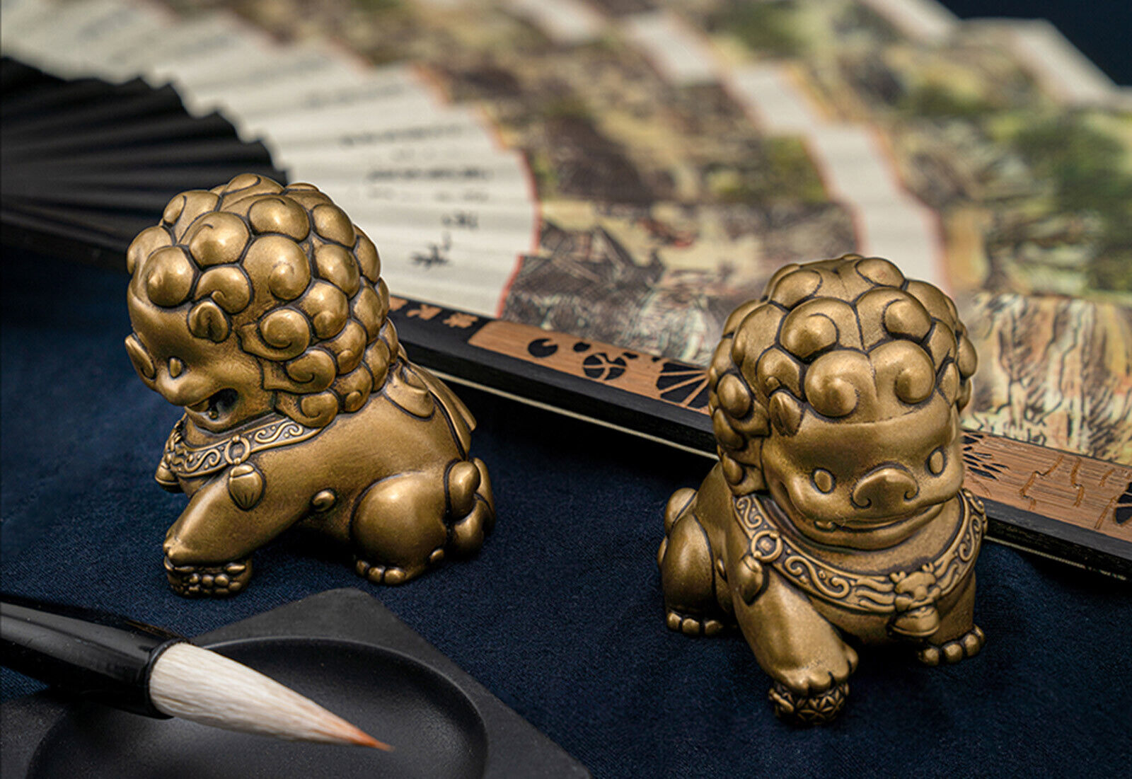 KONGZOO Brass Lion Model