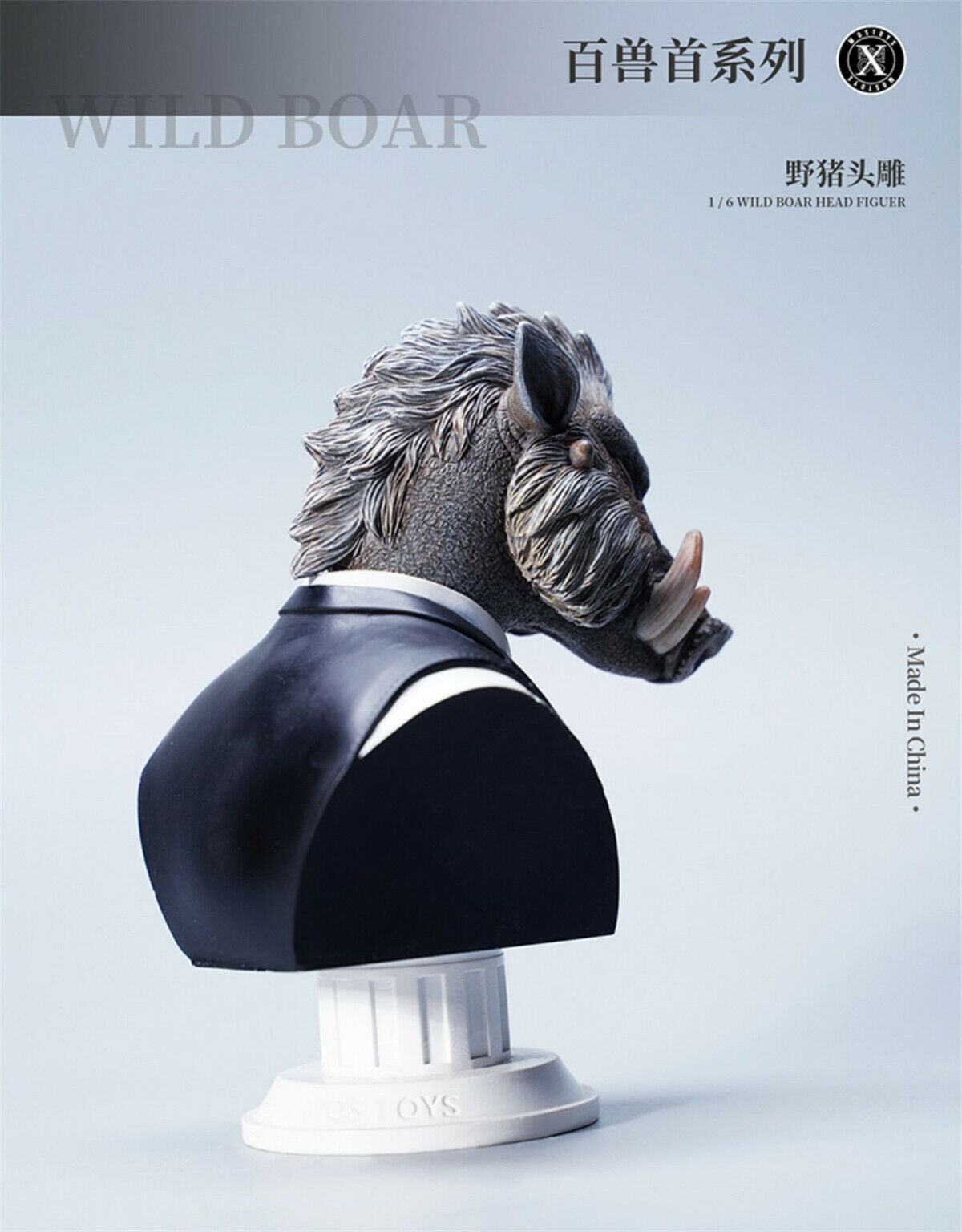 Mostoys 1/6 Wild Boar Head Figure