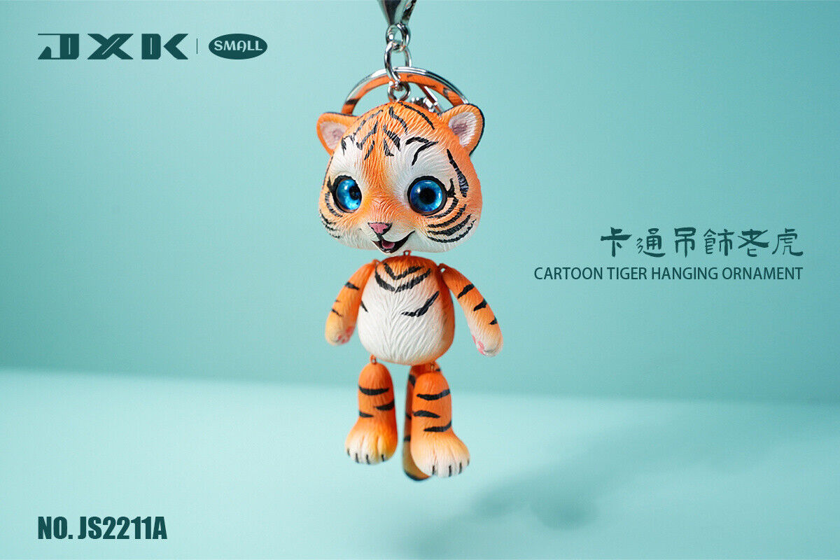 JXK Cartoon Tiger Hanging Ornament Model