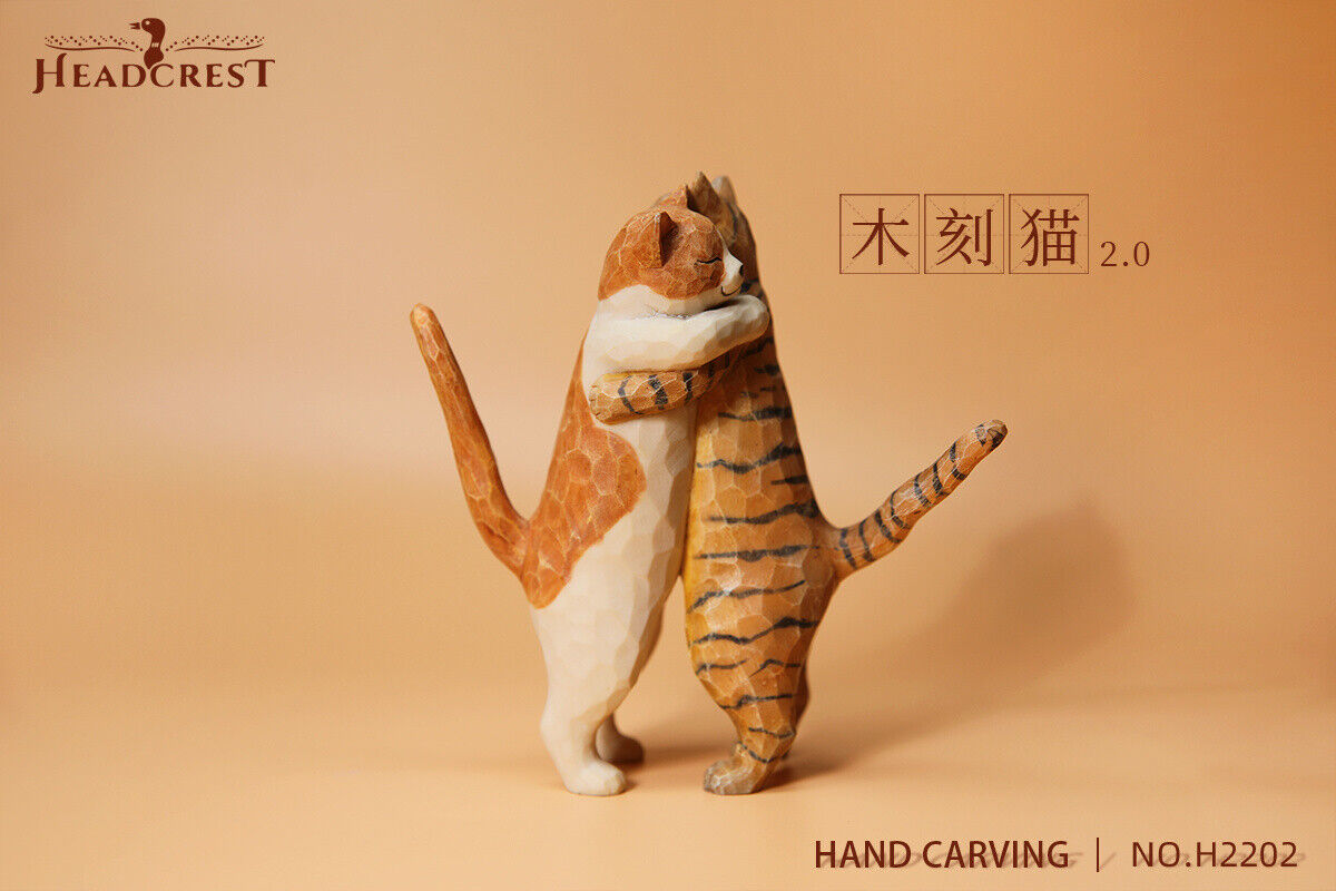 HEADCREST Woodcut Cat 2.0 Model