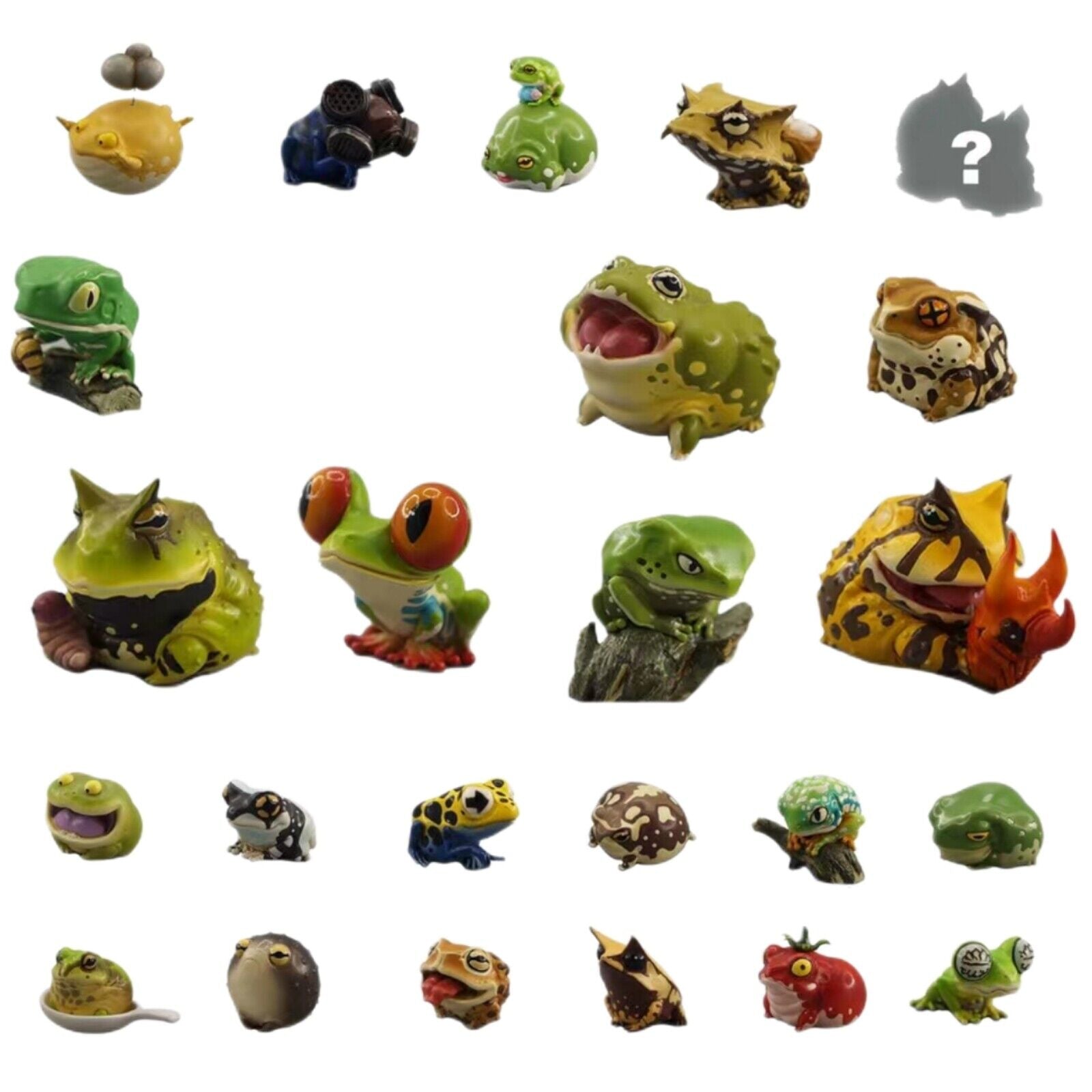 Frog Planet 24Pcs Limited Mini Ranidae Model