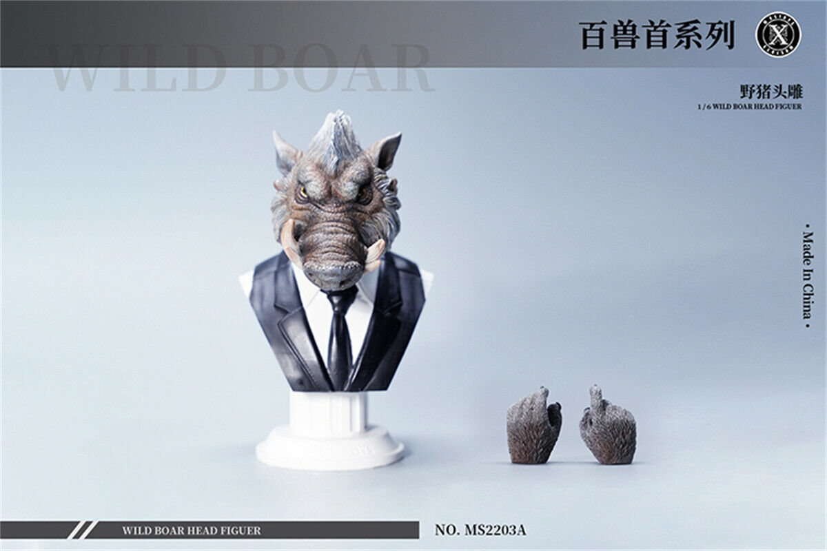 Mostoys 1/6 Wild Boar Head Figure