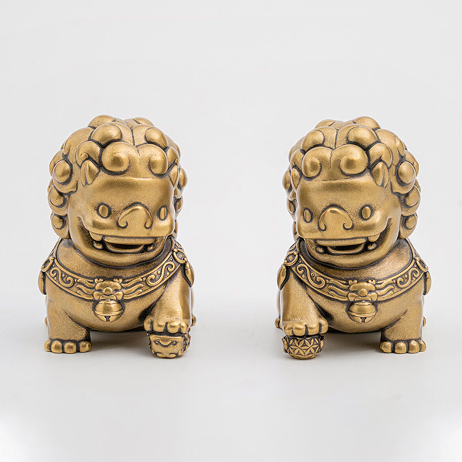 KONGZOO Brass Lion Model