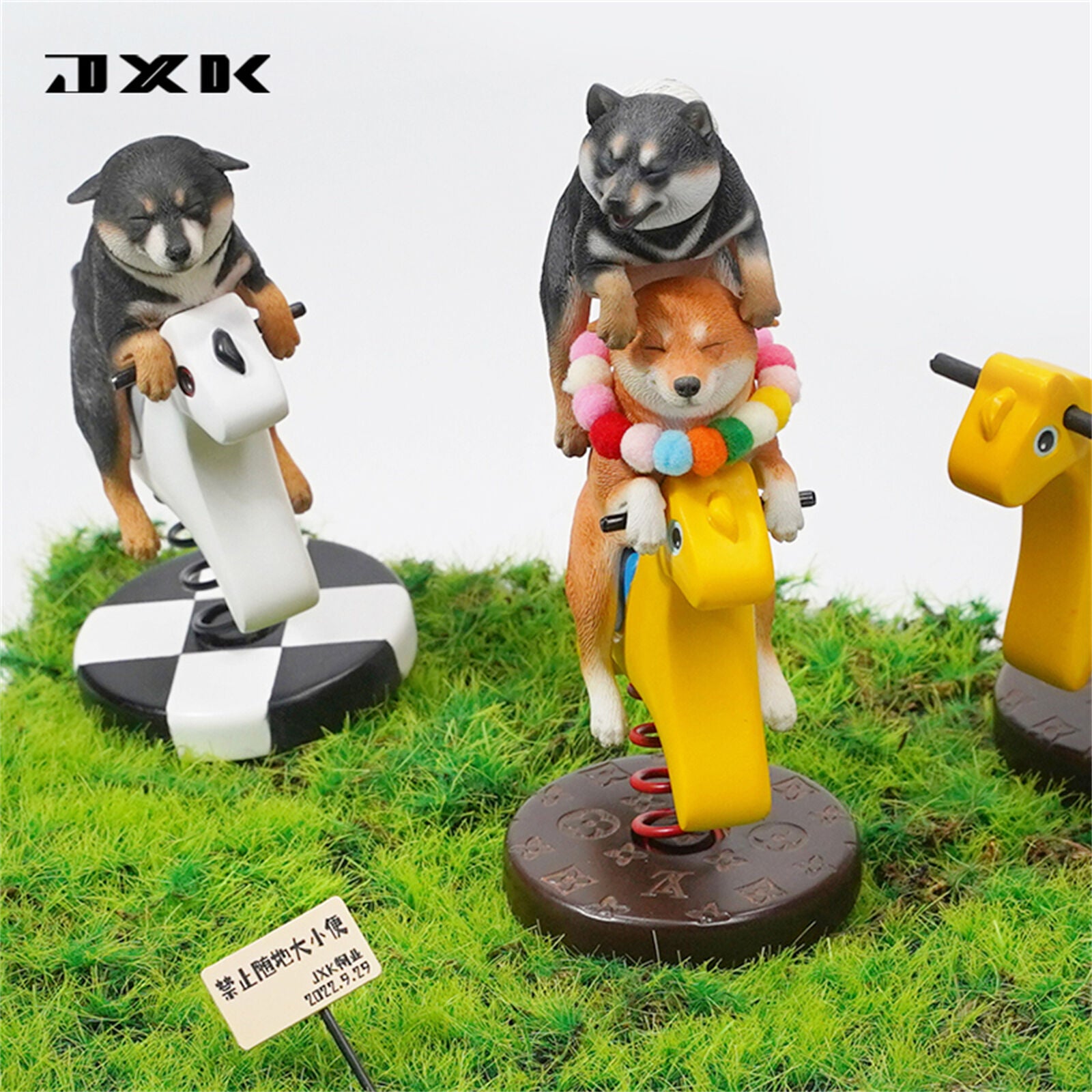 JXK 1/6 Rocking Horse Shiba Inu 2.0 Model