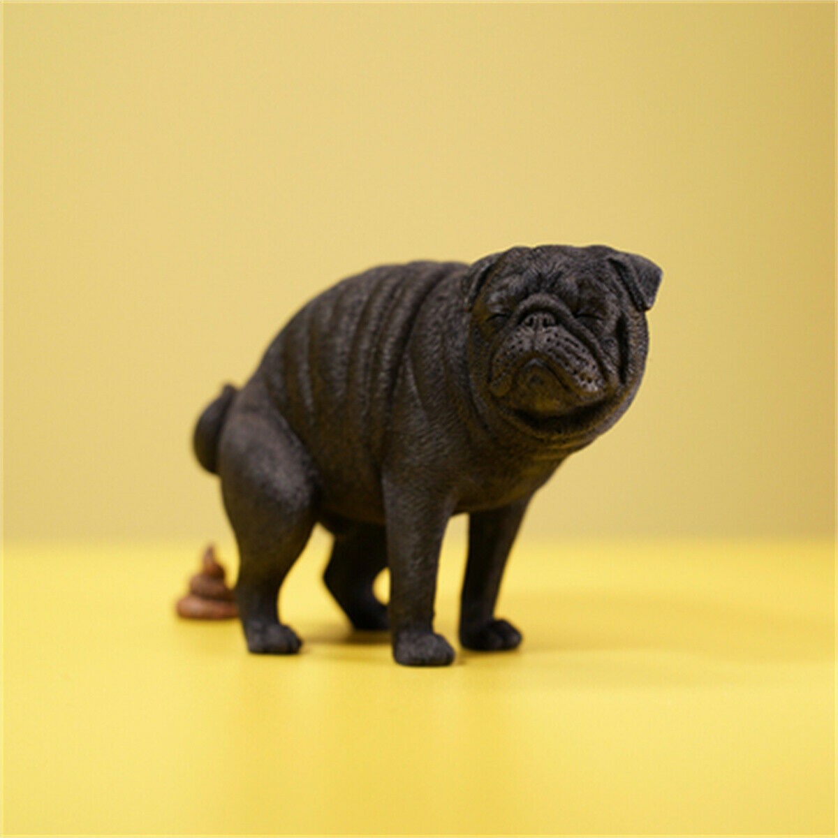 JXK 1/6 Pug Half Squat Model