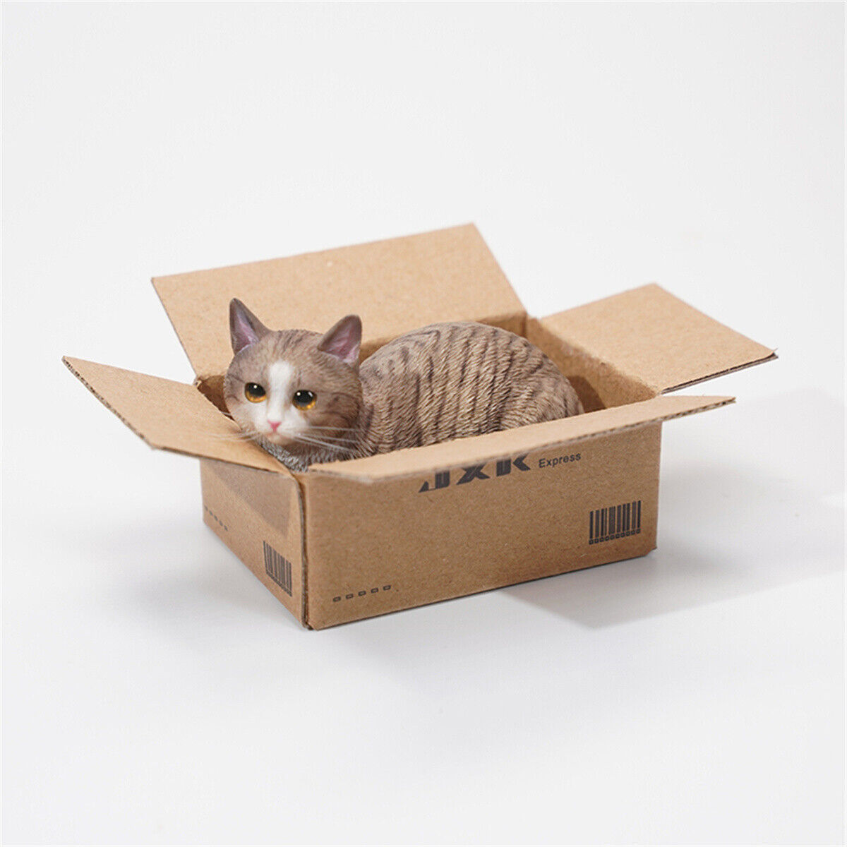JXK Small The Cat In The Delivery Box 2.0 Model