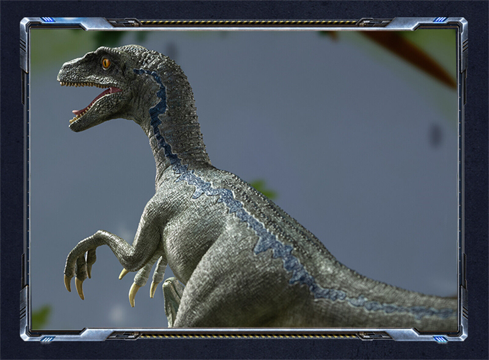 TONGSHIFU 1/8 Velociraptor & Baby Model