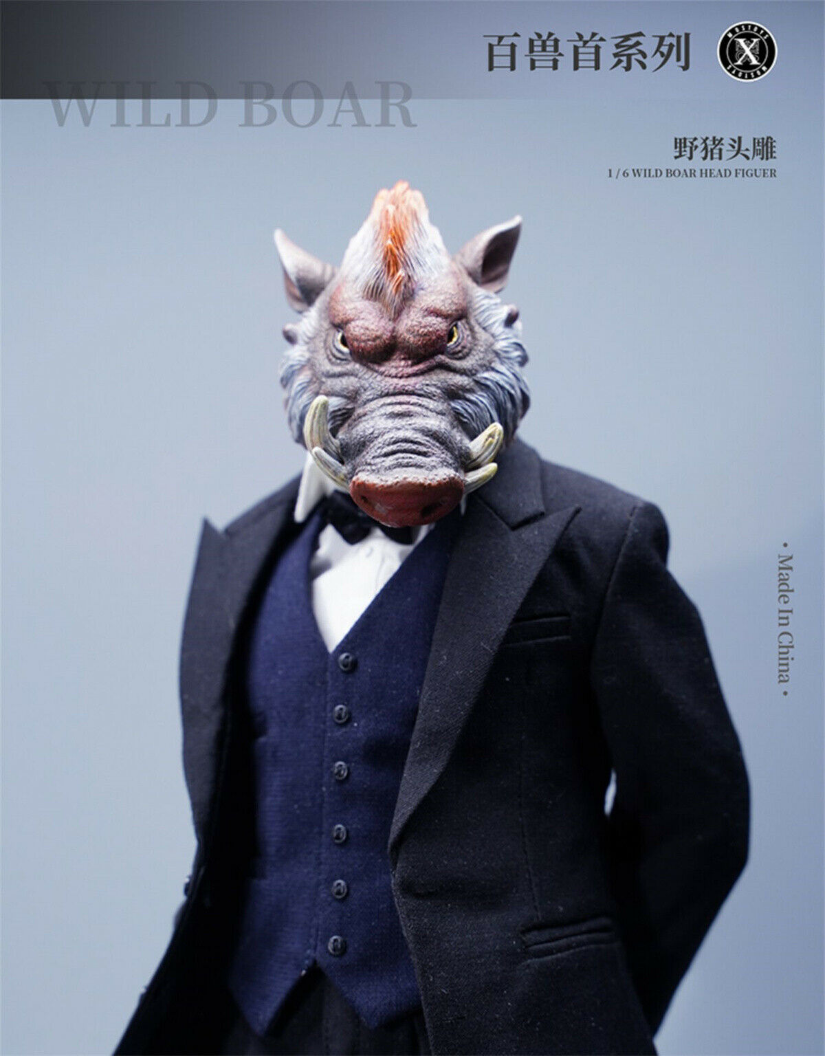 Mostoys 1/6 Wild Boar Head Figure