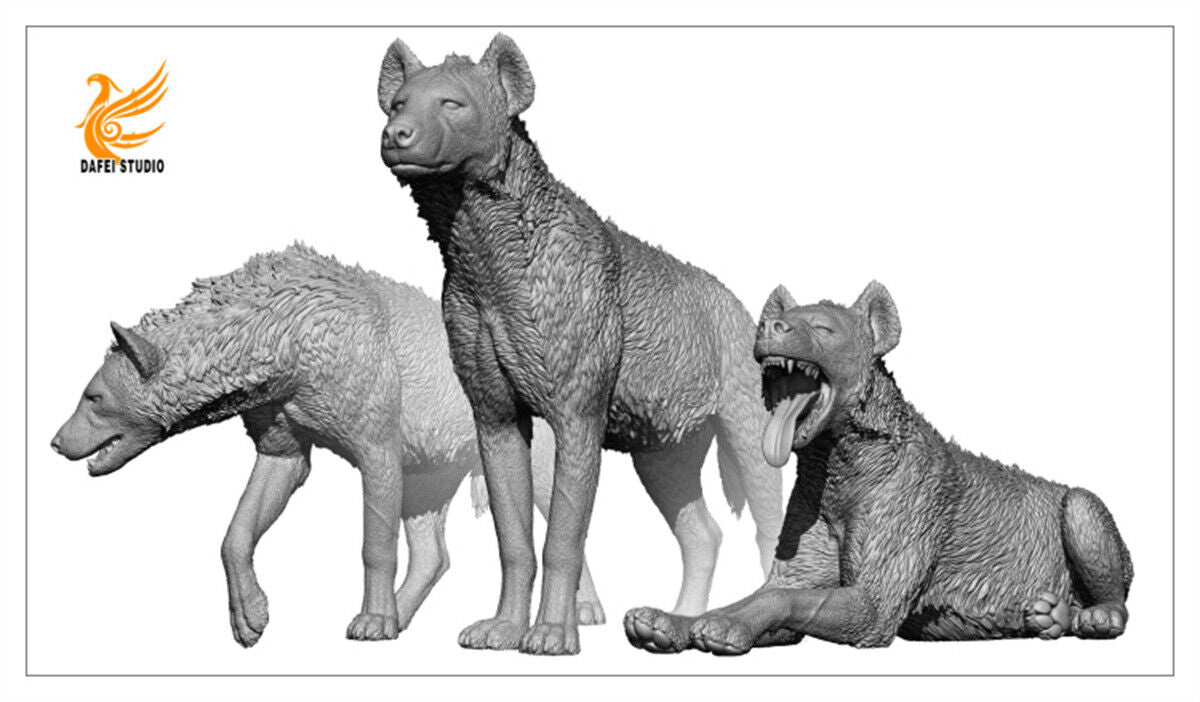 Dafei Spotted Hyaena Model