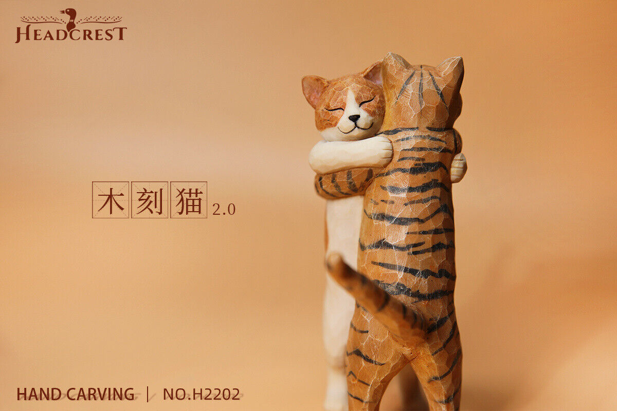 HEADCREST Woodcut Cat 2.0 Model