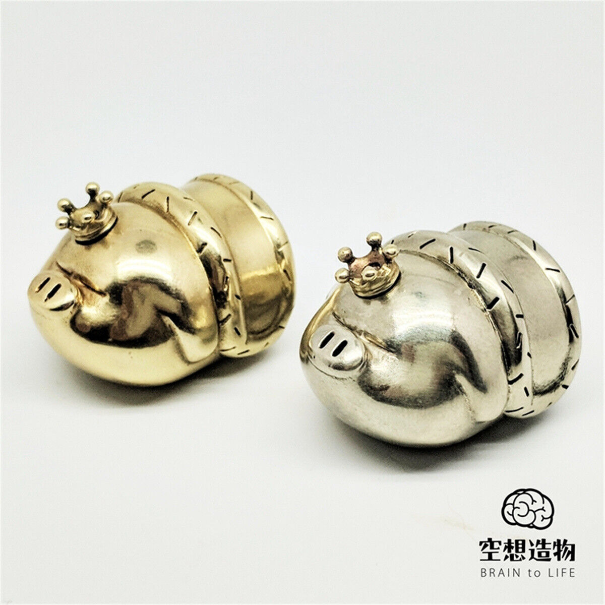 KONGZOO Brass Pig Model