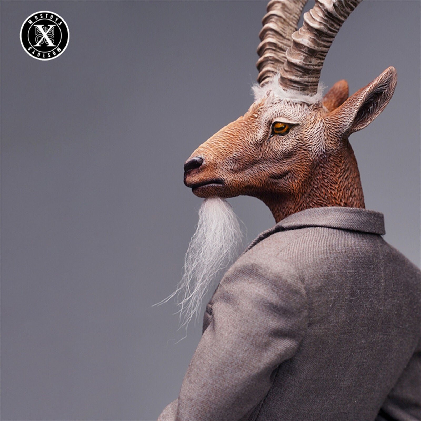 Mostoys 1/6 Siberian Ibex Head Figure