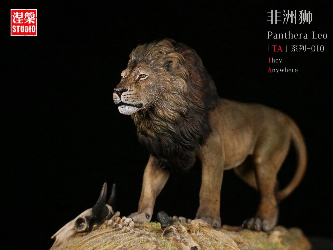 Panthera Leo TA Series-10 African Lion Model